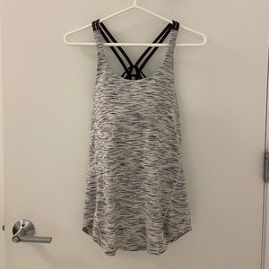 Marled Lululemon Tank with Built in Bra
